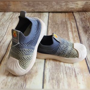Rose Duck Gradient Knitting Sneaker Size 22